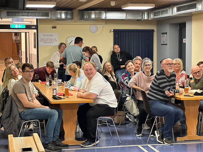 Stammtisch im Sport- und Gesundheitszentrums in Heiningen